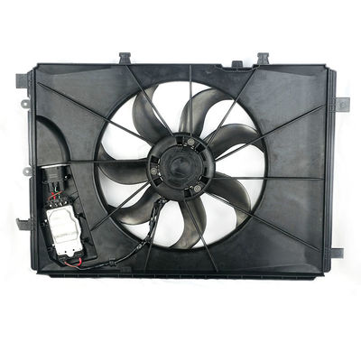 Mercedes Benz W176 W246 X156 C117 A2465000093 พัดลมระบายความร้อนด้วยแปรงพร้อมโมดูลควบคุม