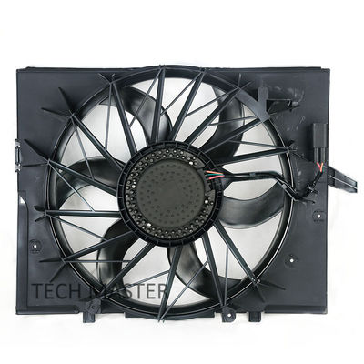 ยี่ห้อใหม่หม้อน้ำรถยนต์พัดลมระบายความร้อนสำหรับ BMW E60 E63 E64 E65 5-Series 17427543282