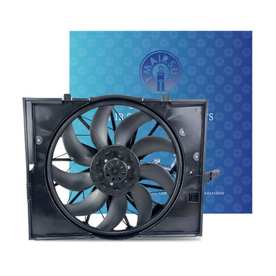 พัดลมเย็นอัตโนมัติสําหรับ BMW E60 5 ซีรีย์ OEM 17427543282 400W 600W ส่วนประกอบอัตโนมัติ