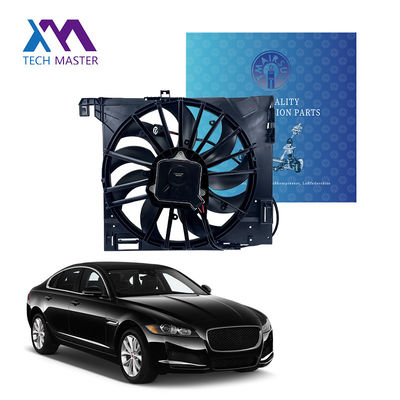 600W Jaguar XF XJ XJR XK 3.0T แฟนเย็นแรเดียเตอร์ C2D24144 2010-2015