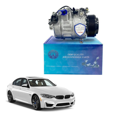 ปั๊มปั๊มปัดอากาศแอร์ที่ทนทานและมั่นคง / AC Compressor 64529165808 สําหรับ BMW F18