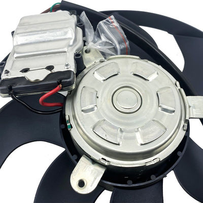 พัดลมเย็นที่มีความปลอดภัยในเครื่องประปาสําหรับ AUDI Q7 Auxiliary Radiator