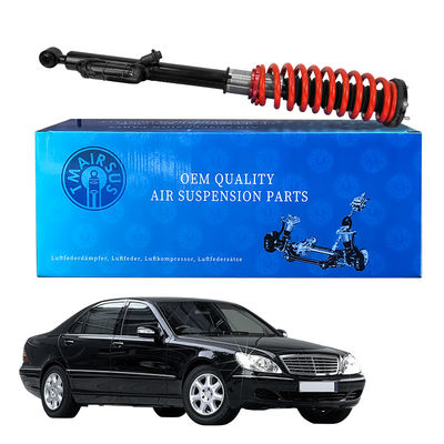 Air Spring To Coil Spring Coversion Kit กับโฆษณาและปรับสําหรับ W220 W221
