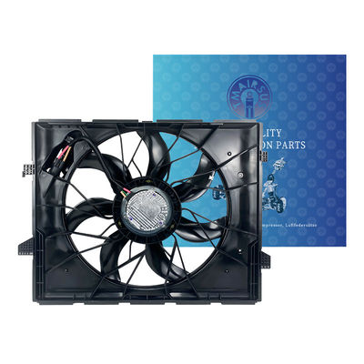 พัดลมลดความเย็นรองเรเดียเตอร์ที่ทดสอบ 100% น้ําหนักรวม 600W สําหรับ Jeep Grand Cherokee