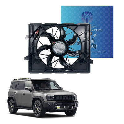 พัดลมลดความเย็นรองเรเดียเตอร์ที่ทดสอบ 100% น้ําหนักรวม 600W สําหรับ Jeep Grand Cherokee