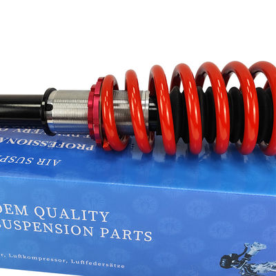 หลัง Mercedes W220 Air Spring To Coil Spring Coversion Kit พร้อมโฆษณาและการปรับสปริงสปริงช็อค