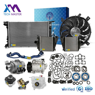 TECH MASTER Auto Cooling System Radiator 95B12251 95812125110 for Porsche Macan Cayenne Audi Q7