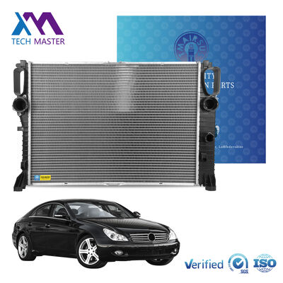 Radiator Condenser Fan LONGQ ISO9001 Certified for MERCEDES W211 E280 E320 CDI E63 AMG 2115003202 2115002302