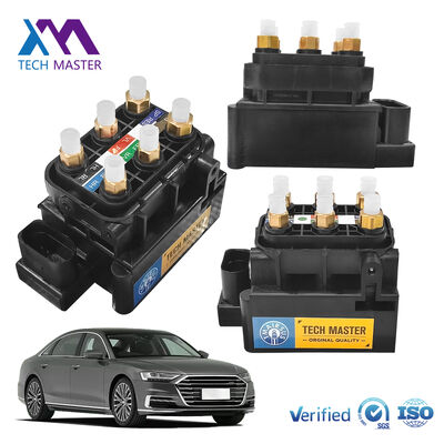 4H0616013 Air Suspension Solenoid Valve Block for Audi A8 D4 A6 C7 4G Bentley Mulsanne Airmatic Control Valve Unit Auto Parts