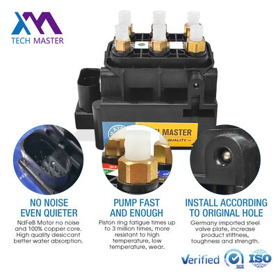 4H0616013 Air Suspension Solenoid Valve Block for Audi A8 D4 A6 C7 4G Bentley Mulsanne Airmatic Control Valve Unit Auto Parts