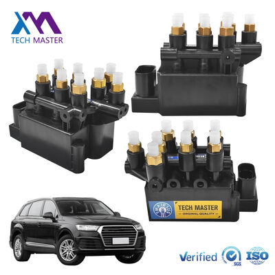 4M0616013A Air Suspension Solenoid Valve Block for Audi Q7 4M VW Touareg Porsche Cayenne 9Y Bentley Bentayga Control Valve Unit