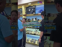 ลูกค้าหลายคนไปเยี่ยมเทคมาสเตอร์ ผู้ผลิตเครื่องดึงกระแทก