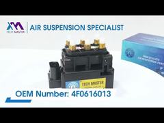 Tech Master บล็อกวาล์วช่วงล่างอากาศ TMAIRSUS สำหรับ AUDI A8 A6C6 A6C5 Bentley GT Flyspur 4F0616013